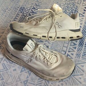 On Running Cloud White Athletic Shoes